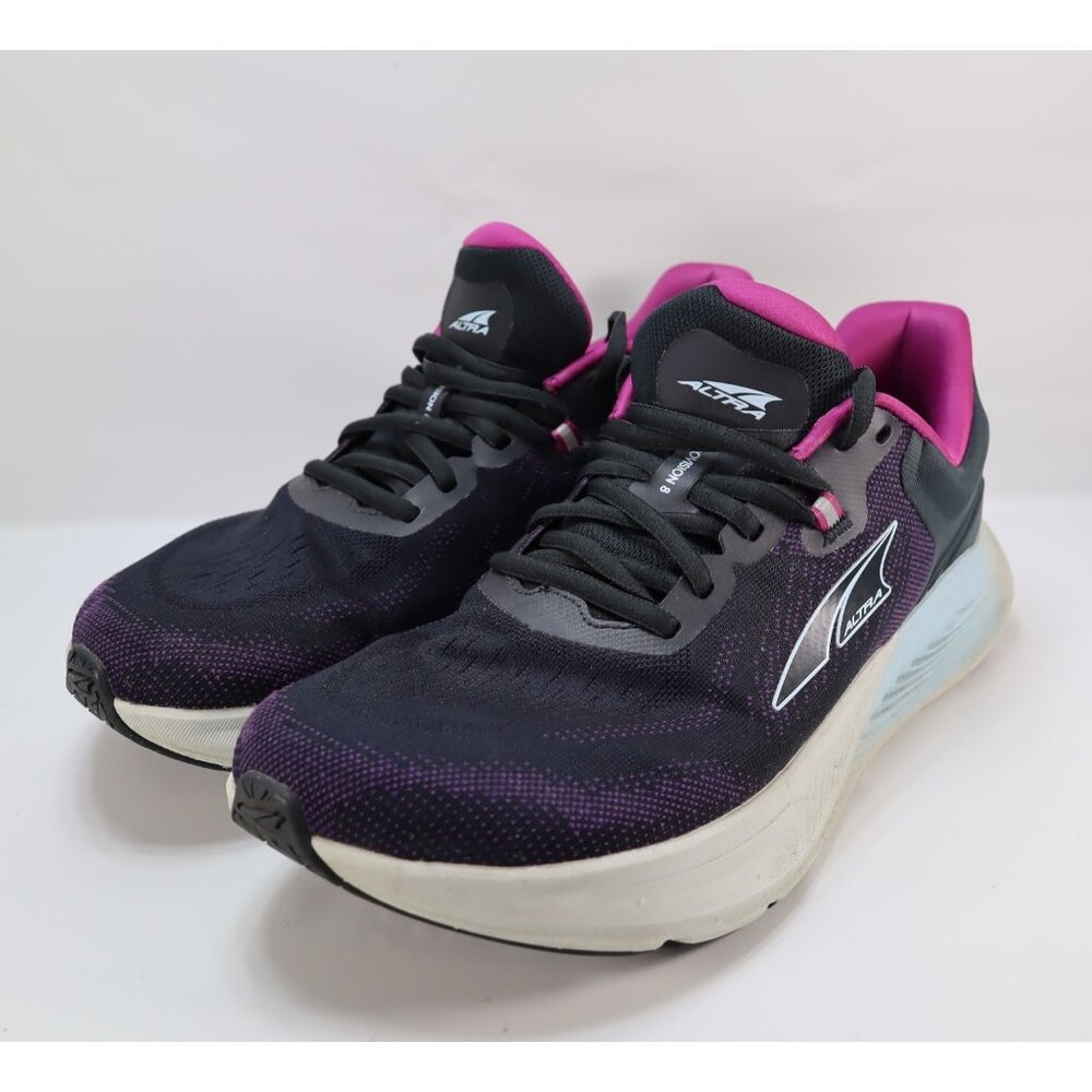 Altra Provision 8 Womens Size 10 Black Purple Low‎ Top Running Shoes ALOA85P5000